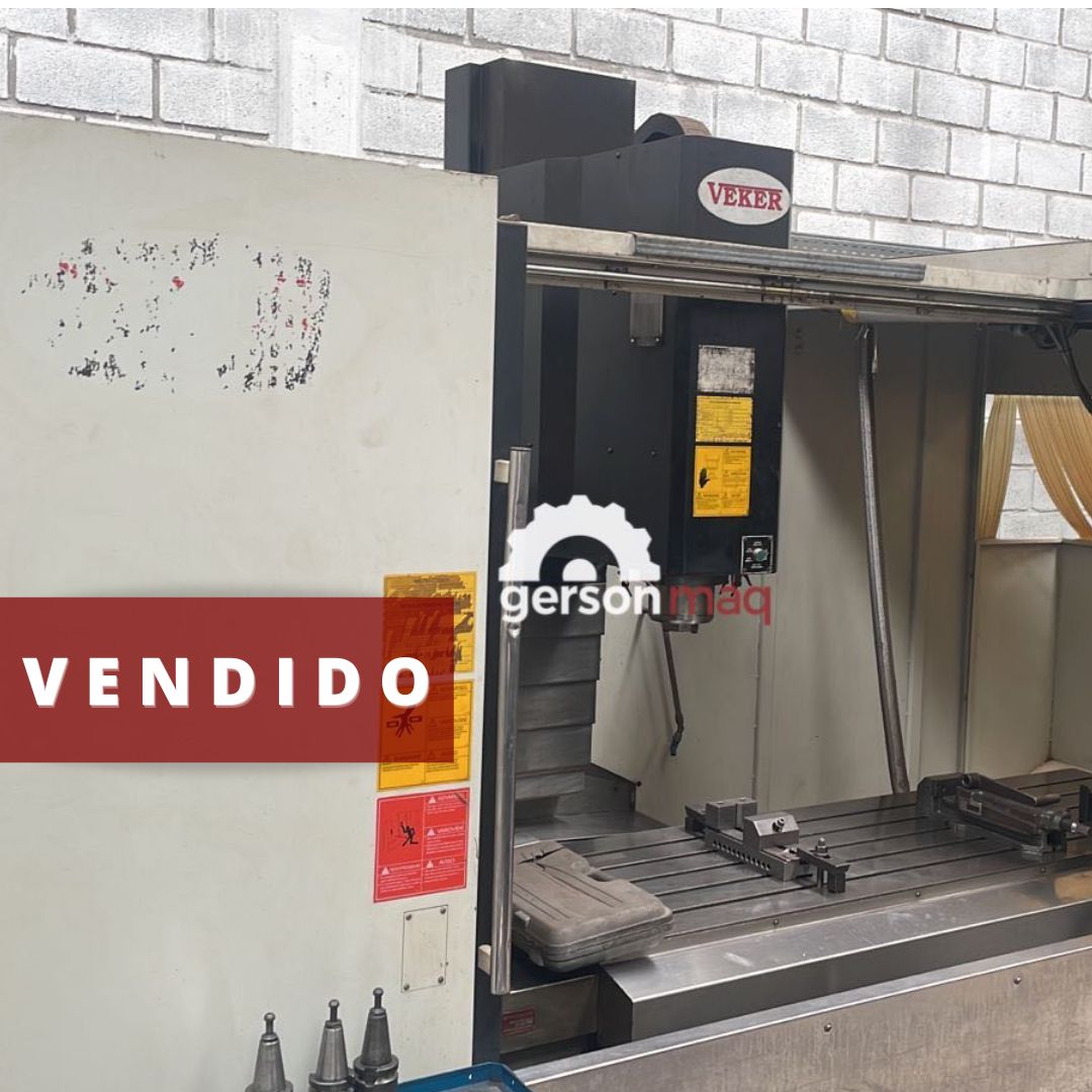 FRESADORA CNC VEKER MVK1700 F ANO 2014 - SIEMENS 828D